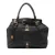 Tweed handschoen Grote Leren Selleria Villa Borghese Tote