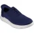 Skechers Garza Palma Polyester Heren Sneakers in Marineblauw