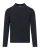 The BLUEPRINT Premium | Heren | Structured Polo Long Sleeve Donkerblauw Uni