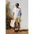 Short met rechte pijpen en trekkoord, Relaxed Fit