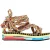 Chloé Tie-Up Lou Sandalen in Multicolor Katoen