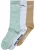 Karl Kani Sokken  sand / mintgroen / zwart / wit