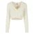 Urban Classics Dames/Dames Cropped Vest (Wit zand)