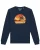 Watapparel Sweatshirt ‘ Sunset on palm beach ‘  navy / gemengde kleuren