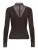 Only Onltilde L/s High Neck Lace Top Jrs Noos 15207788 T-shirt Lange Mouw 5157232 Chocolate Torte