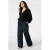 MS Mode Plus Size sweater – zwart