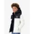 Black Bananas Jongens winterjas peek freeze puffer wit