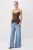 TRENDYOLMİLLA Dames Bruin Effen Mouwloos Getailleerd Blouses