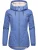 Ragwear Winterparka ‘Dankka’  blauw