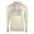 Cavalli Class Gebarsten Gespoten Logo Beige Hoodie