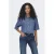 ONLY denim blouse medium blue denim