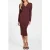 GUESS Ls Vn Rib Miranda Sw Pure Choco