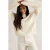 White Stuff Marley Mix Cotton Jumper Pale Ivory
