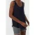 French Connection Eso Crepe Light Pom Pom Vest Top Utility Blue