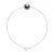 Armband Echte Cultive Tahiti Parel DOORPASSEREN Rond 8-9 mm