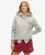 Superdry Vrouwen Athletic Hoodie met Metallic Logo Grijs