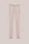 WE Fashion – Heren slim fit pantalon met structuur – Slim Fit – Lichtroze –