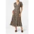 Forever New Casa Midi Dress Painterly Animal