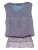 KOROSHI Blouse  marine / pastelroze / wit
