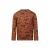 Koko Noko rechtvallende longsleeve met print – donker oranje