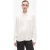 Karl Lagerfeld Logo Jacquard Fluid Blouse Elongated Logo Pristine