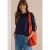 Sweatshirt met ronde hals en tape-details