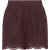 Only Onlfrani emb pull up shorts wvn bordeaux