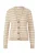 COMMA Gebreid vest  sand / mokka