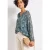 Street One Dames Raglan chiffon blouse in Blauw