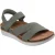 Skechers Lifted Comfort Polyurethaan Dames Olijfgroen Sandalen
