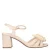 La Strada leren sandalettes ecru
