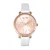 Sophie & Freda Key West horloge met leren band en Swarovski-kristallen