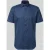 Jake*s slim fit businessoverhemd van katoen met kentkraag
