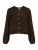 Object Objsaggia Re L/s Knit Cardigan Truien & vesten Dames – Sweater – Hoodie – Vest- Bruin –