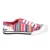 Rocket Dog Vrouwen/dames Jazzin Eden Stripe Lace Up Canvas Trainer (Rood/Multi)
