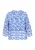 usha FESTIVAL Blouse ‘Fashion Look’  blauw / hemelsblauw / offwhite