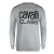 Cavalli Class Sweatshirt Met Getapete Schouders, Grijs