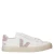Veja Campo leren sneakers wit/lichtroze