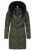 Ragwear Wintermantel ‘Natalka’  olijfgroen