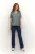 Blouse met korte mouwen Regular fit Balsam Green