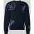 Scotch & Soda sweatshirt met stitchings model ‘DELFTS BLAUW’