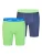 Happy Shorts Boxershorts ‘2 Happy Shorts Jersey Trunk Long Men’s Boxer Shorts Pant’  gemengde kleuren