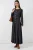 Gestrikte Denim Midi Jurk