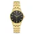 Parte di Me Analoog horloge  goud / zwart