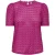 Only Onllea ss ruffles top jrs framboos
