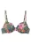 LASCANA Bikinitop  olijfgroen / oranje / pink