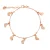 Orphelia ‘Elisa’ Dames 925 Sterling Zilveren Armband – Roze ZA-7381