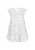 MYMO Jurk ‘Young Fashion’  saffier / lichtgroen / wit