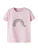NAME IT Shirt ‘NMFDOTTAS’  olijfgroen / donkerlila / rosa / zilver