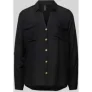 Vero Moda Overhemdblouse met opgestikte paspelzakken op de borst, model ‘BUMPY’
